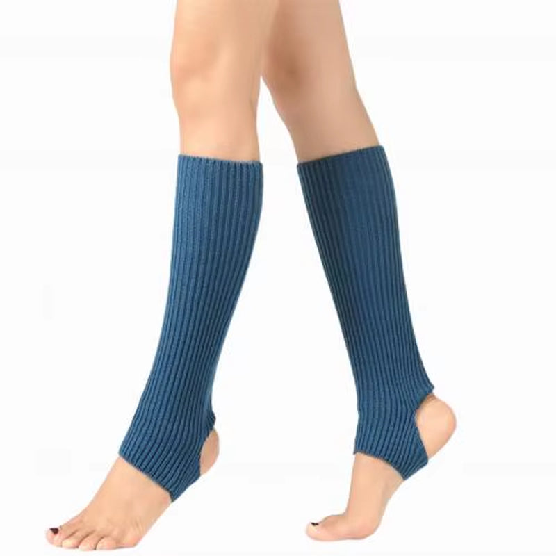 1 Pair Fashion Woman Latin Socks Fitness Dancing Female Wear Exercising Long Section Knitting Walking Socks Leg Warmers Woman