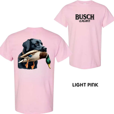 Dog Friend T-Shirt , Dog Lover , Busch Light Mallard Duck Hunting T-Shirt , Summer Hunting T-Shirt , Smiling Friends Merch Menswear Top